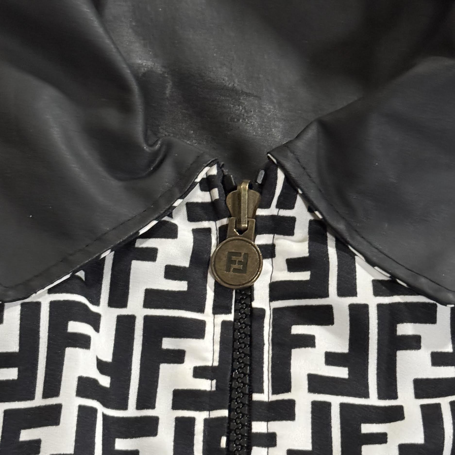 FENDIリバーシブルジャケットヴィンテージ 中古・古着通販】FENDI (フェンディ) リバーシブルジャケット ブラウン